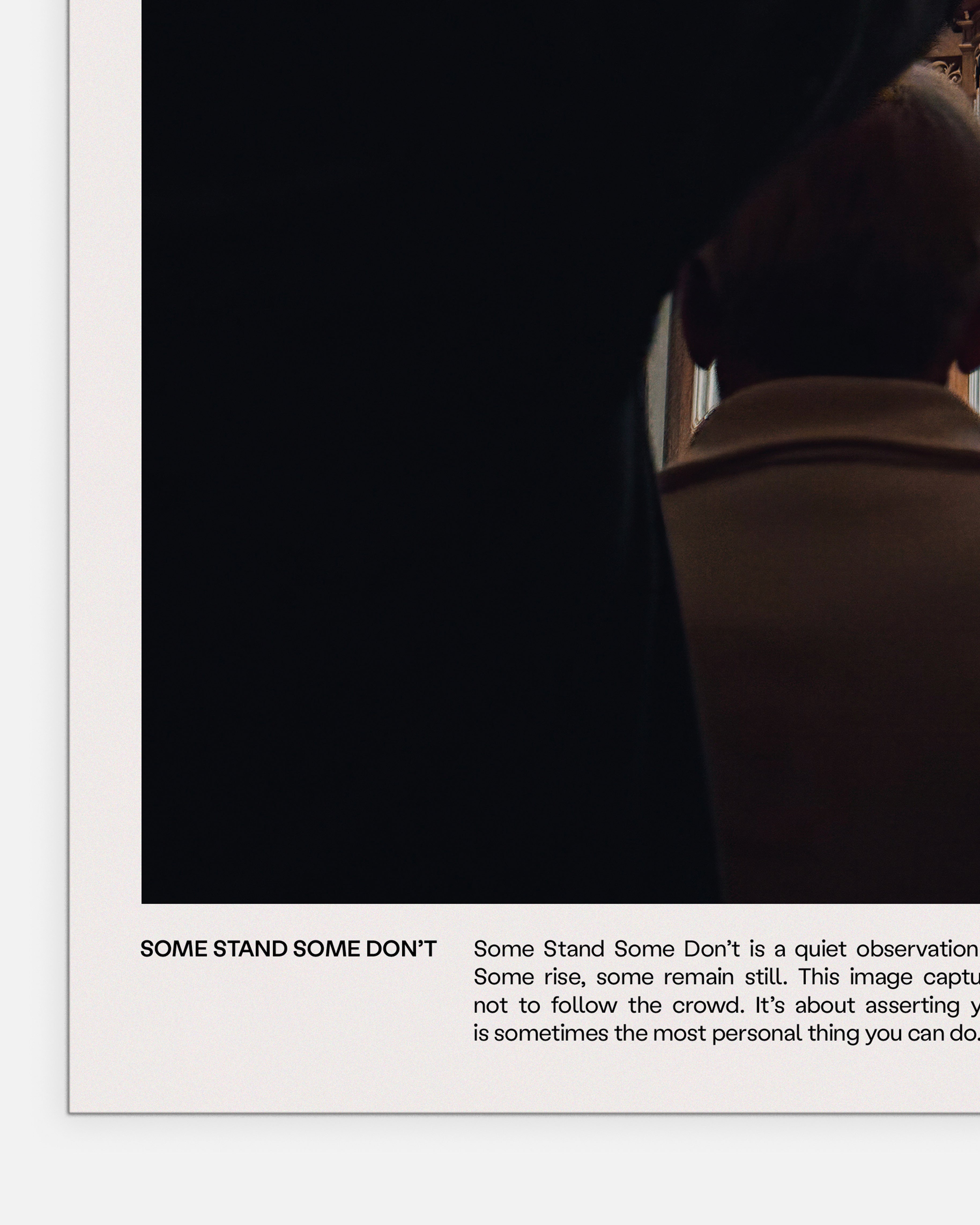 Some Stand Some Don’t